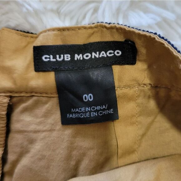 Club monaco eva lace skirt Navy Blue Sz 00 - Picture 5 of 7